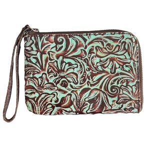 Patricia Nash Cassini Wrislet in Tooled Turquoise